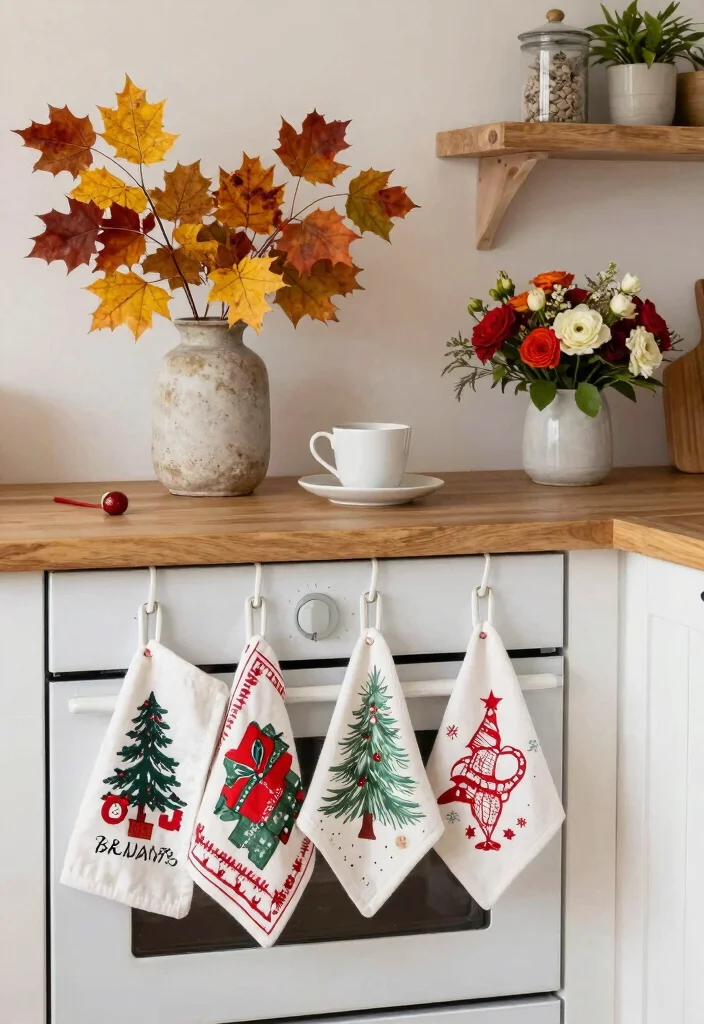 15+ Irresistible Primitive Kitchen Ideas That'll Bring Rustic Charm to Your Home! - 13. Seasonal Decor Touches 1