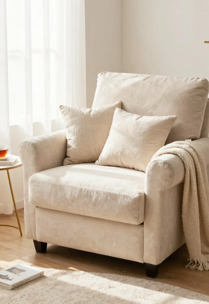 15 Modern Accent Chairs for Small Spaces That Will Transform Your Home! - 14. Upholstered for Comfort 1