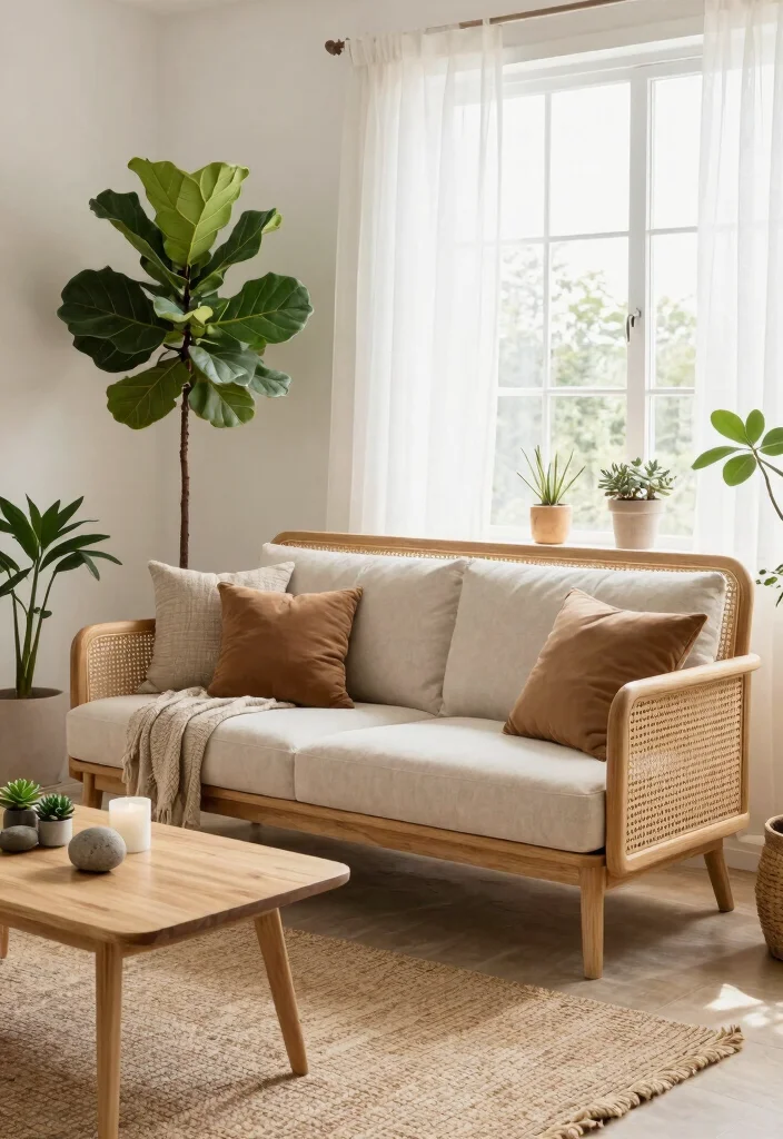 15 Modern Sofa Concepts for Small Apartments That'll Transform Your Living Space! - 7. Outdoor-Inspired 1