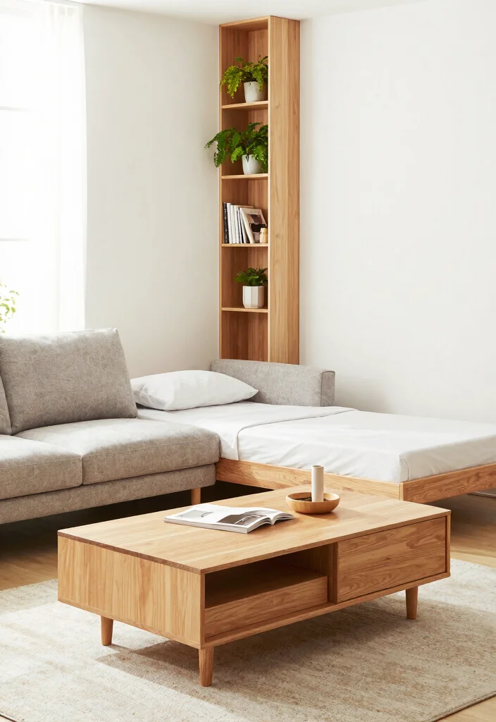 15 NYC Living Room Hacks Under $100 That Will Blow Your Mind! 🏙️✨ - 1. Multi-Functional Furniture 1