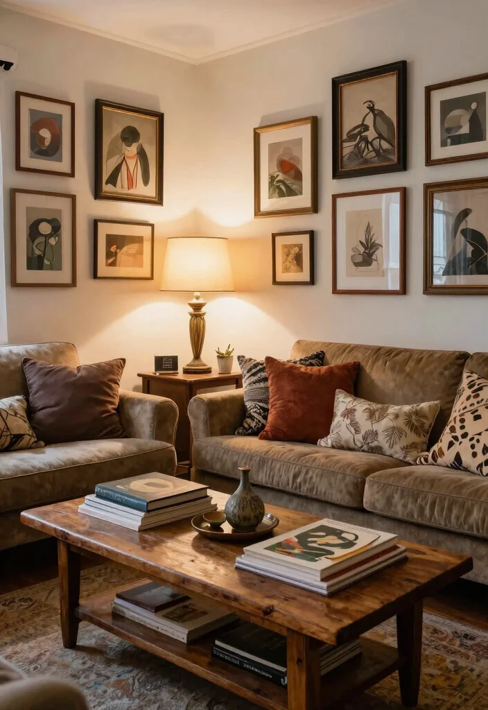 15 NYC Living Room Hacks Under $100 That Will Blow Your Mind! 🏙️✨ - 11. Thrift Store Decor 1