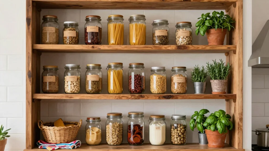 15 Open Pantry Shelving Ideas That'll Transform Your Kitchen into a Pinterest Dream!