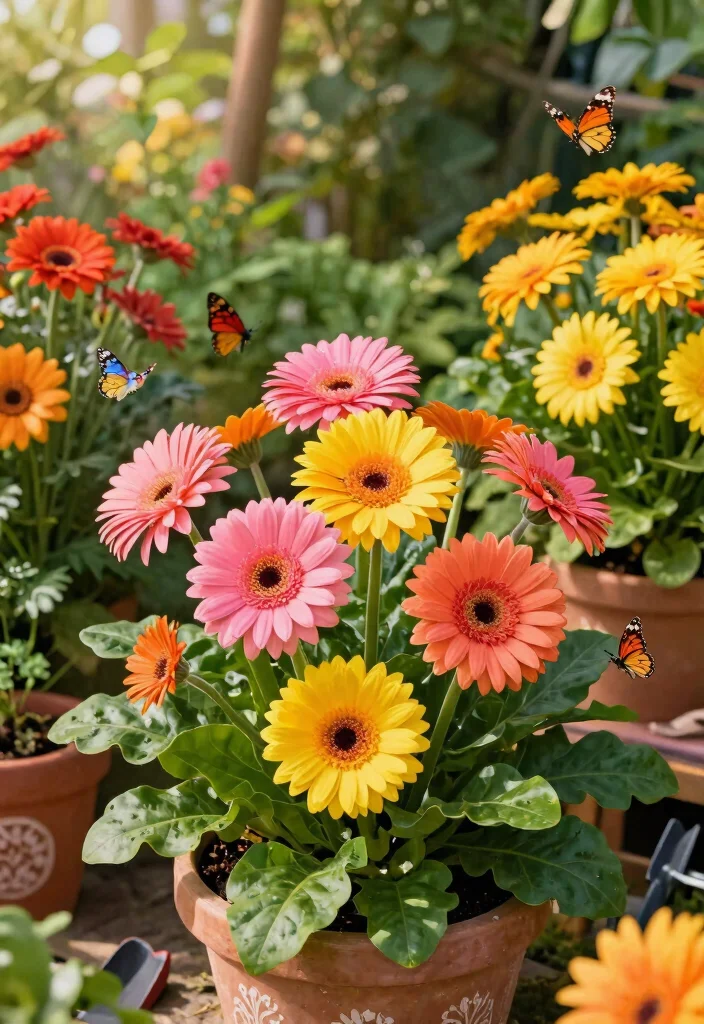 15+ Popular Types of Daisies That Will Brighten Up Your Garden Instantly! - 2. Gerbera Daisy 1