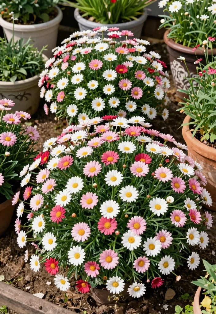 15+ Popular Types of Daisies That Will Brighten Up Your Garden Instantly! - 8. English Daisy 1