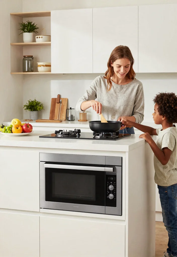 15 Portable Kitchen Islands That Will Revolutionize Your Cooking Space (You Won't Believe #7!) - 12. Islands with Integrated Appliances for Convenience 1