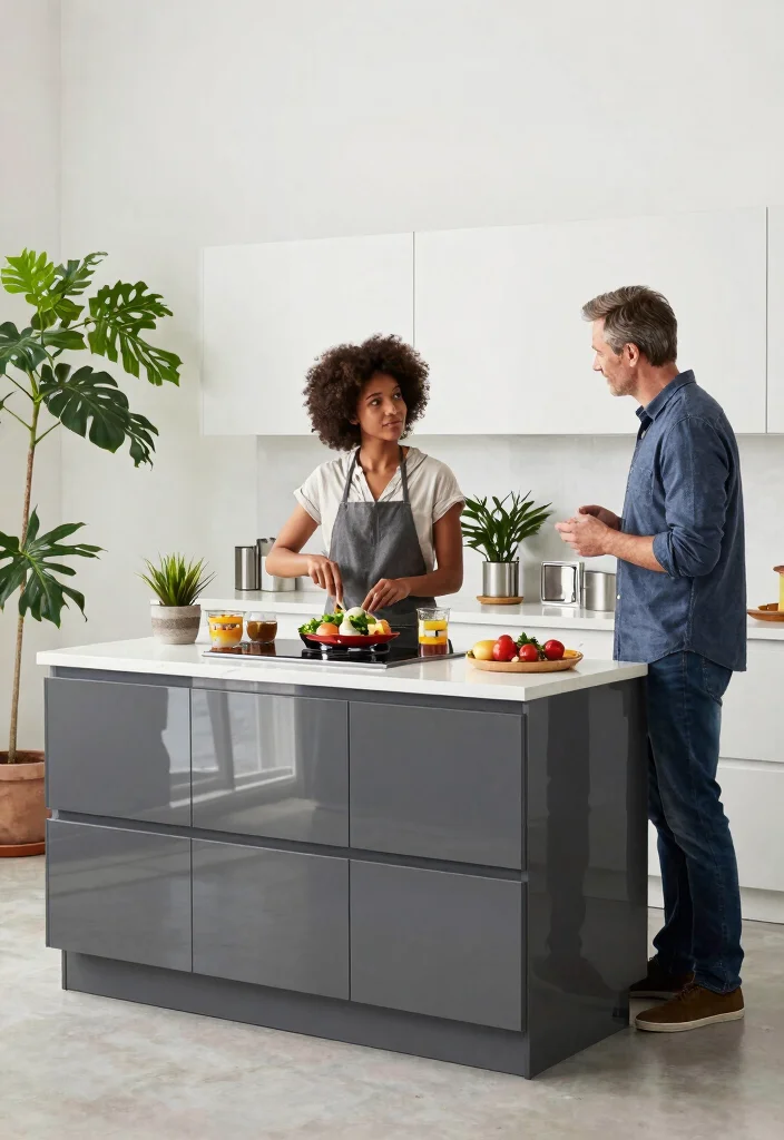 15 Portable Kitchen Islands That Will Revolutionize Your Cooking Space (You Won't Believe #7!) - 2. Sleek Modern Designs for the Minimalist 1