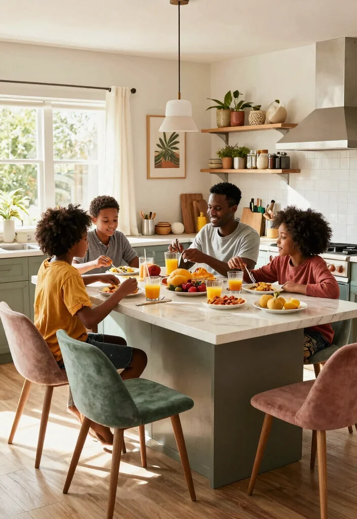 15 Portable Kitchen Islands That Will Revolutionize Your Cooking Space (You Won't Believe #7!) - 4. Multifunctional Kitchen Islands with Seating 1