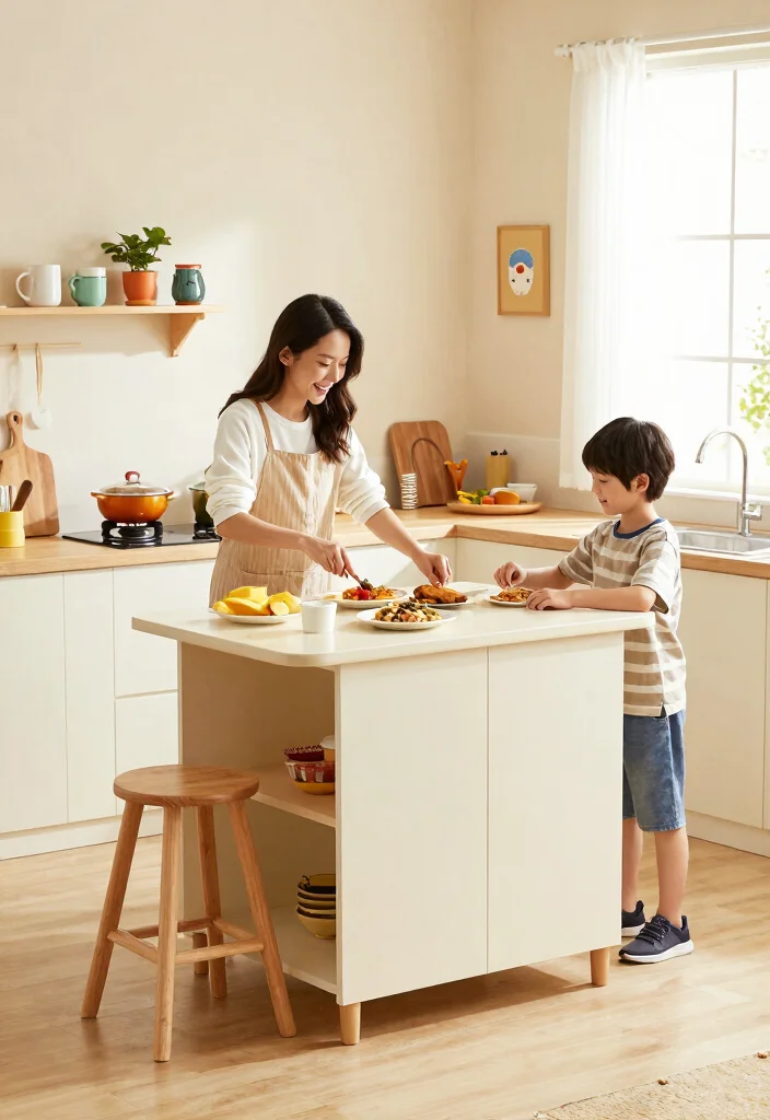 15 Portable Kitchen Islands That Will Revolutionize Your Cooking Space (You Won't Believe #7!) - 8. Lightweight and Easy-to-Store Options 1