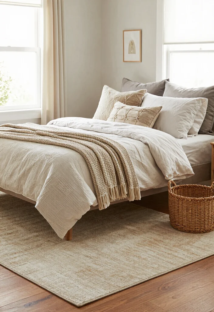 15+ Small Bedroom Layout Ideas That'll Maximize Your Space and Style! 45 15+ Small Bedroom Layout Ideas That'll Maximize Your Space and Style! - 12. Incorporate Textures 1