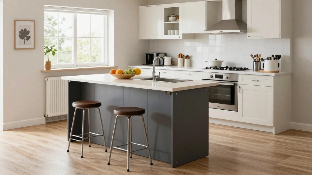15 Space-Making Hacks for Small Kitchens: Maximize Your Cooking Area - Step 3: Set Up Foldable Kitchen Island 1