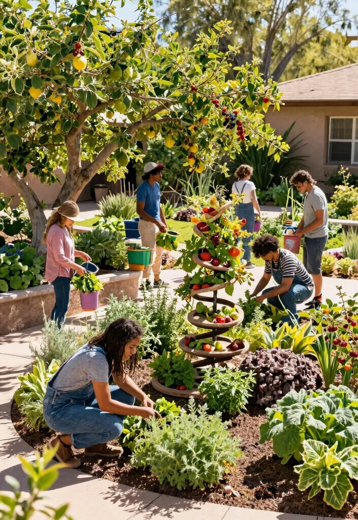 15 Stunning Arizona Front Yard Landscaping Ideas That Are Beautifully Sustainable! - 5. Edible Landscapes: Beauty Meets Function 1