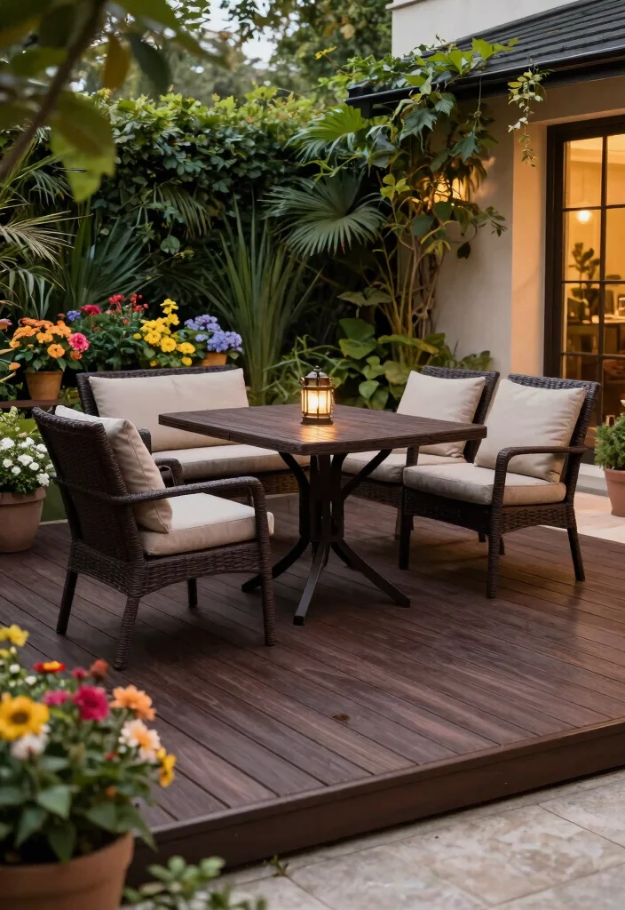 15+ Stunning Deck Color Ideas That Will Transform Your Outdoor Space (You Won't Believe #7!) - 6. Deep Chocolate Brown 1