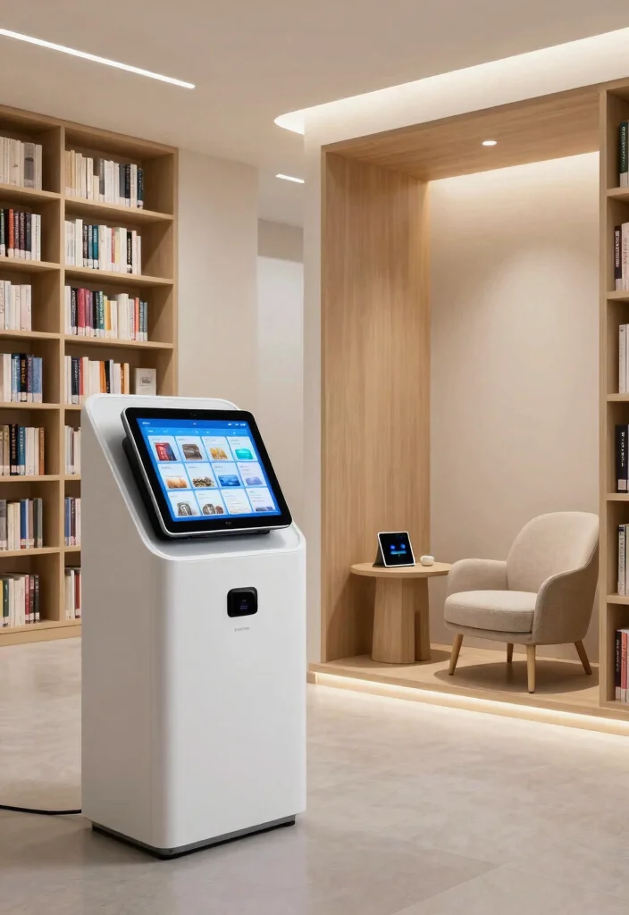 15 Stunning Home Library Design Ideas That'll Make You Want to Read All Day! 16 15 Stunning Home Library Design Ideas That'll Make You Want to Read All Day! - 15. Smart Tech Libraries 1