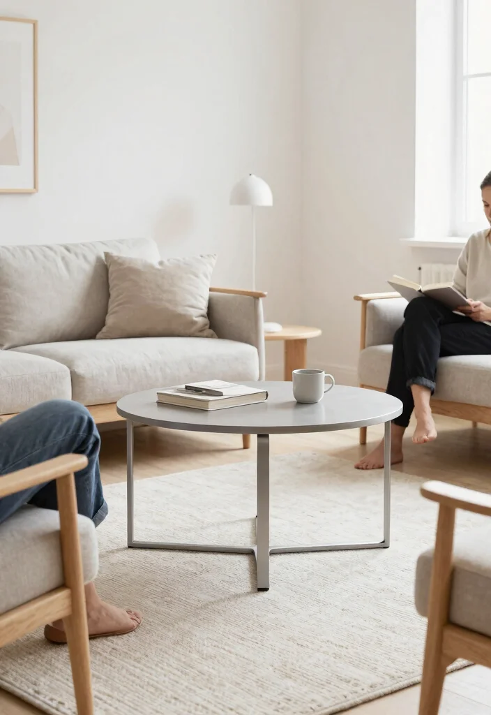 15 Stunning Metal Center Tables That Will Transform Your Living Room Into a Chic Haven! - 10. Scandinavian Simplicity 1