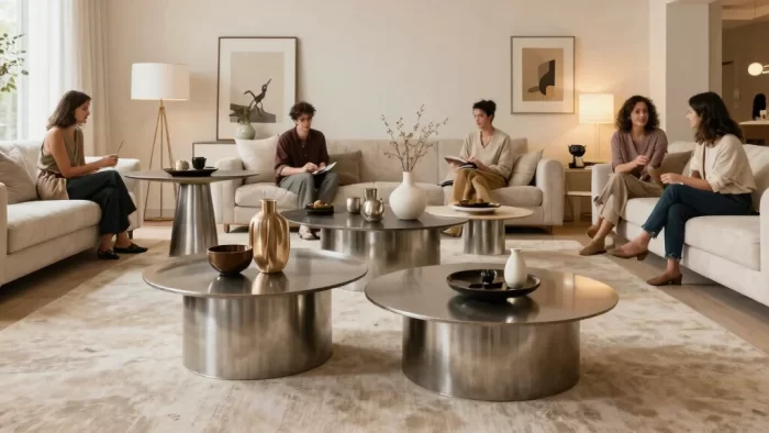 15 Stunning Metal Center Tables That Will Transform Your Living Room Into a Chic Haven!
