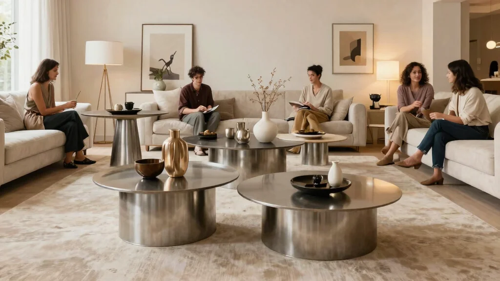 15 Stunning Metal Center Tables That Will Transform Your Living Room Into a Chic Haven!