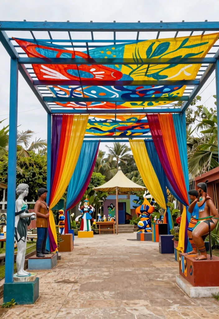 15 Stunning Metal Pergola Patio Ideas That Will Transform Your Backyard Forever! - 9. Artistic Canopy 1