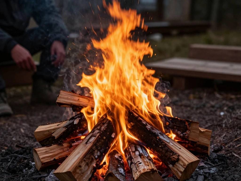 How to Make a Fire Pit Naturally? 15 Best Ideas! 6 How to Make a Fire Pit Naturally? 15 Best Ideas! - Step 5: Add Firewood and Kindling 1