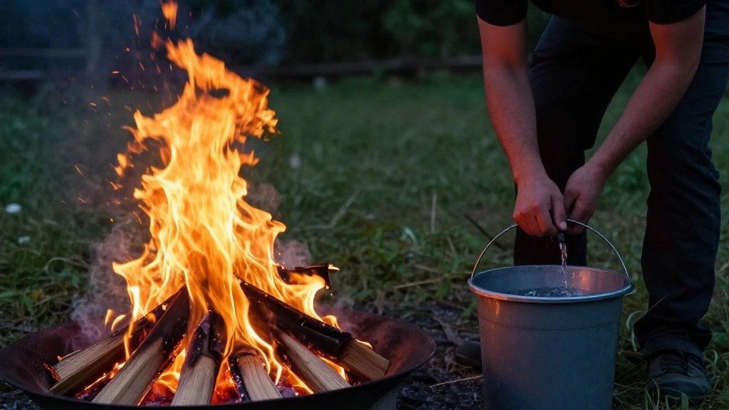 How to Make a Fire Pit Naturally? 15 Best Ideas! 7 How to Make a Fire Pit Naturally? 15 Best Ideas! - Step 6: Safety Precautions and Enjoying the Fire 1