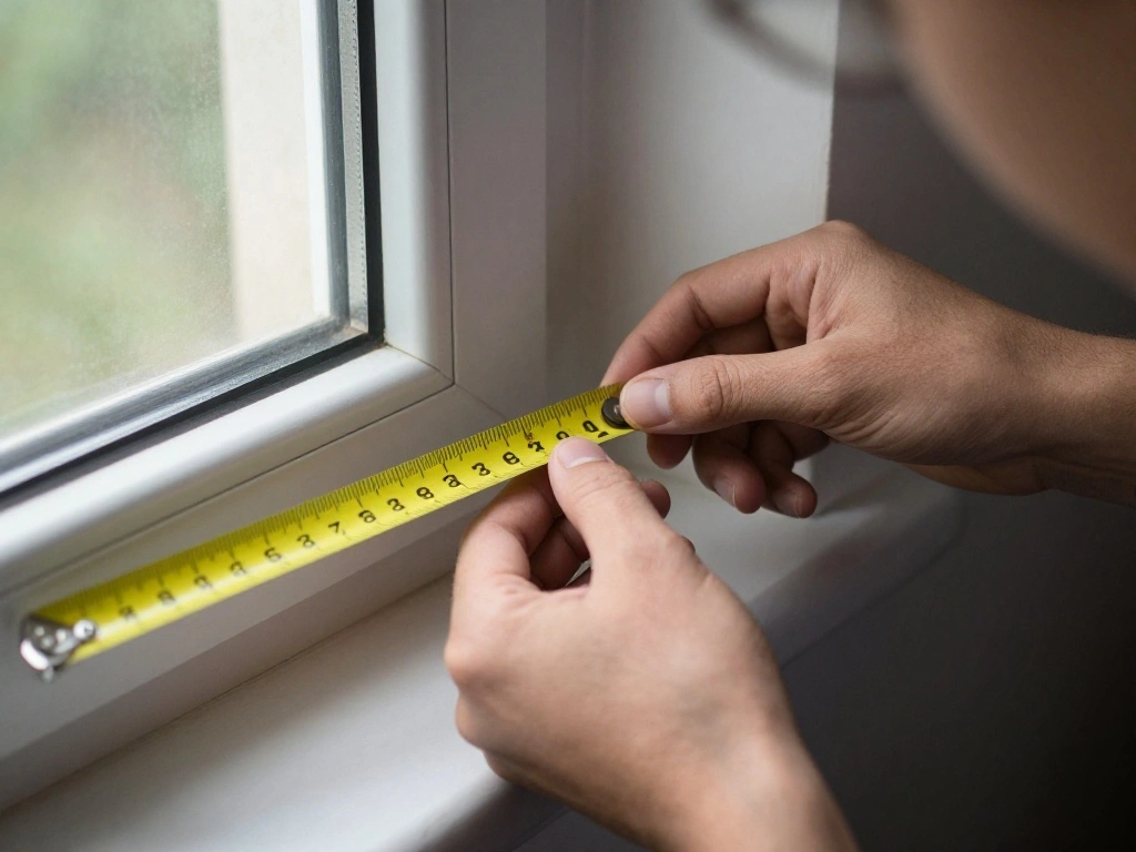 How to Measure Windows for Blinds USA guide - Step 2: Measure the Width 1
