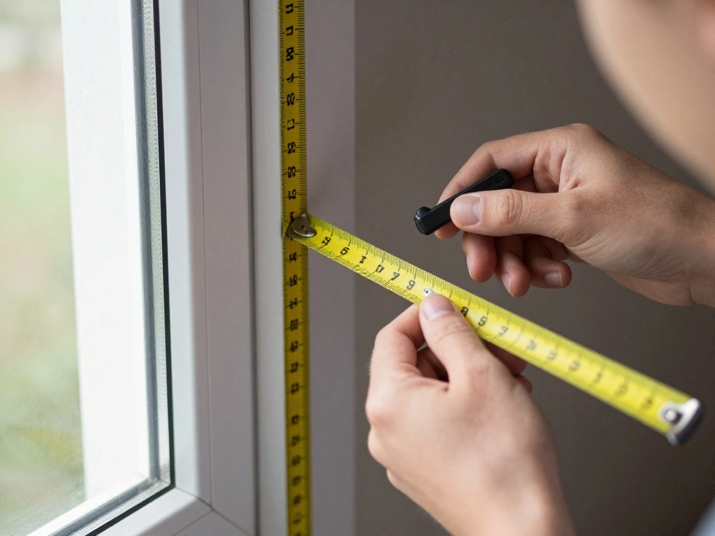 How to Measure Windows for Blinds USA guide - Step 3: Measure the Height 1