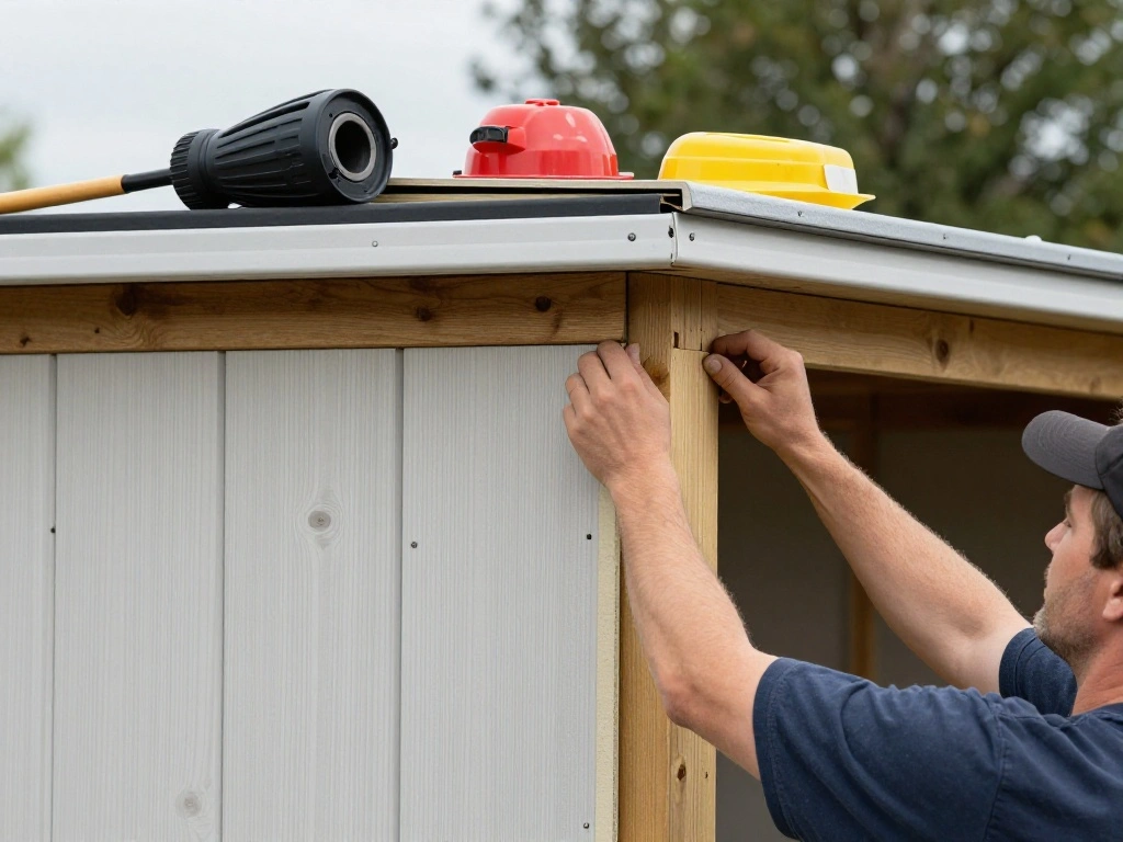 Poolside Shed Ideas: How to Design a Stylish & Functional Backyard Retreat 6 Poolside Shed Ideas - Step 5: Add Walls and Roof 1
