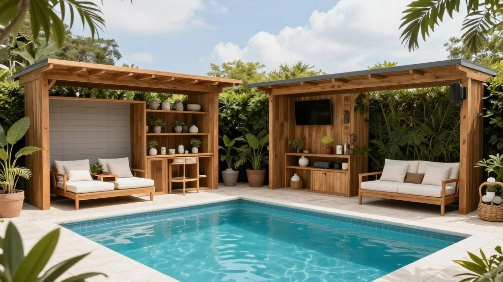 Poolside Shed Ideas