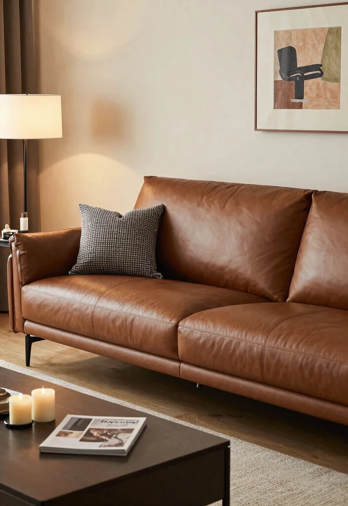 The Ultimate Buying Guide: 15 Sofas for Back Support You Need to See! - 6. The Luxury Leather Sofa 1