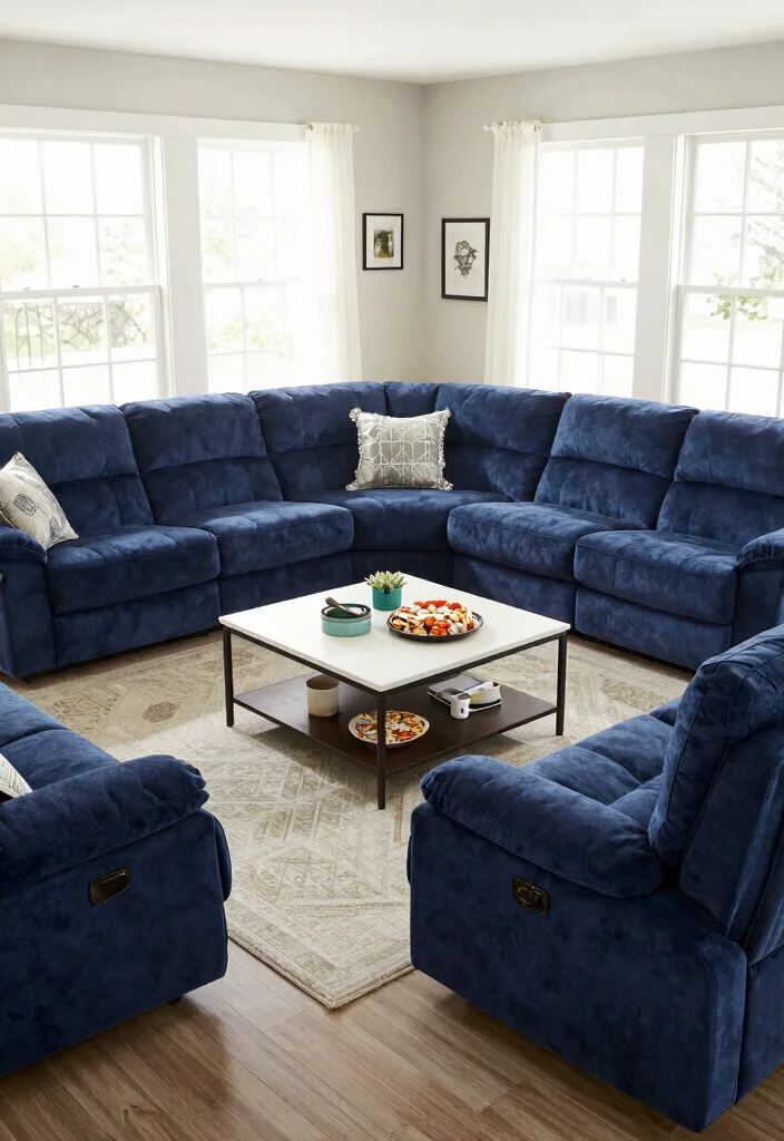 The Ultimate Buying Guide: 15 Sofas for Back Support You Need to See! - 9. The Reclining Sectional Sofa 1