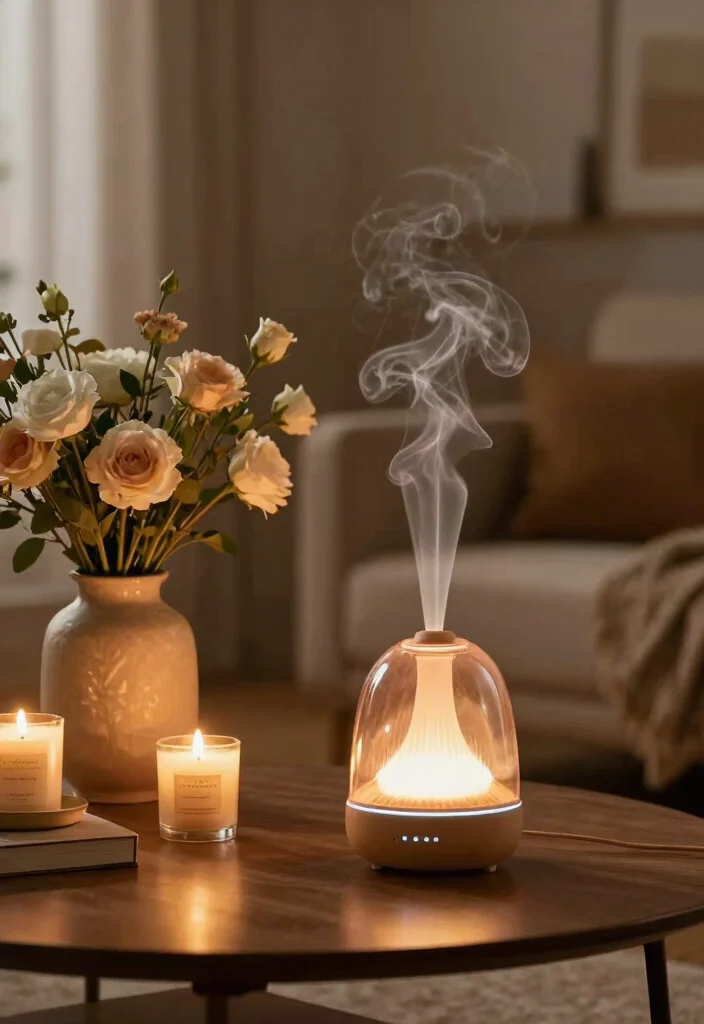 Unlock Your Happiness: 10 Mind-Blowing Dopamine Decor Ideas for Your Living Room! - 10. Personalized Scent Elements 1