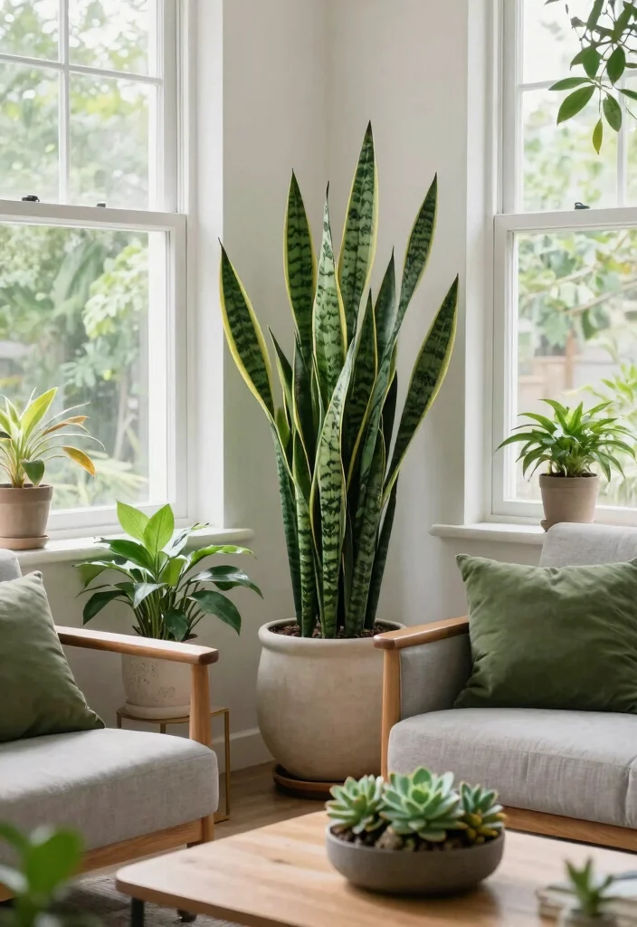 Unlock Your Happiness: 10 Mind-Blowing Dopamine Decor Ideas for Your Living Room! - 3. Nature-Inspired Decor 1