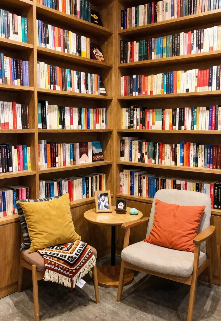 10 Reasons Every Home Needs a Cozy Library Corner for a Peaceful Lifestyle - 10. It's a Conversation Starter 1