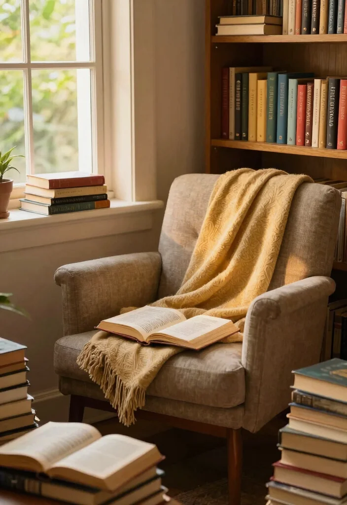 10 Reasons Every Home Needs a Cozy Library Corner for a Peaceful Lifestyle - 2. Encourages Reading Habits 1