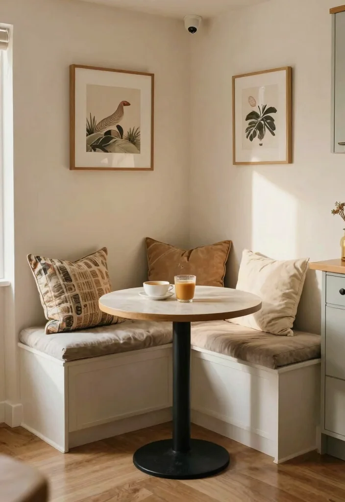 15 Best Modern Open Kitchen Designs for Small Spaces That Will Leave You Breathless! - 12. Cozy Nooks for Dining 1