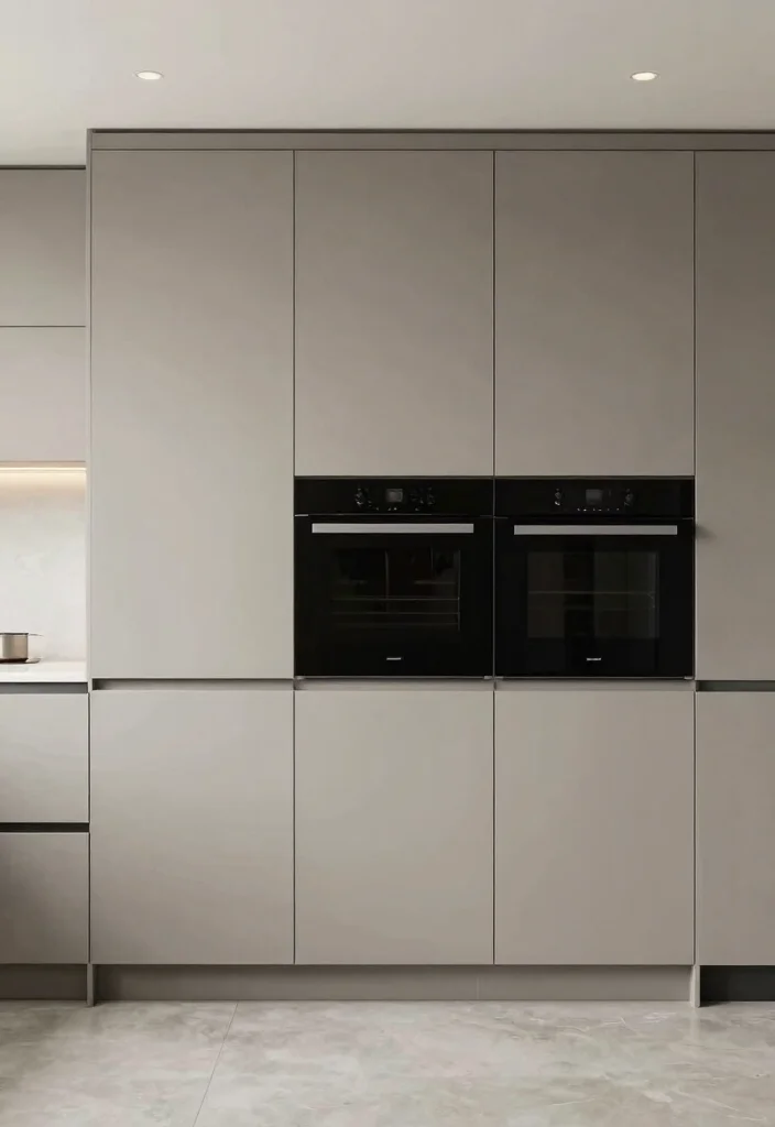 15 Best Modern Open Kitchen Designs for Small Spaces That Will Leave You Breathless! - 6. Integrated Appliances for a Seamless Look 1
