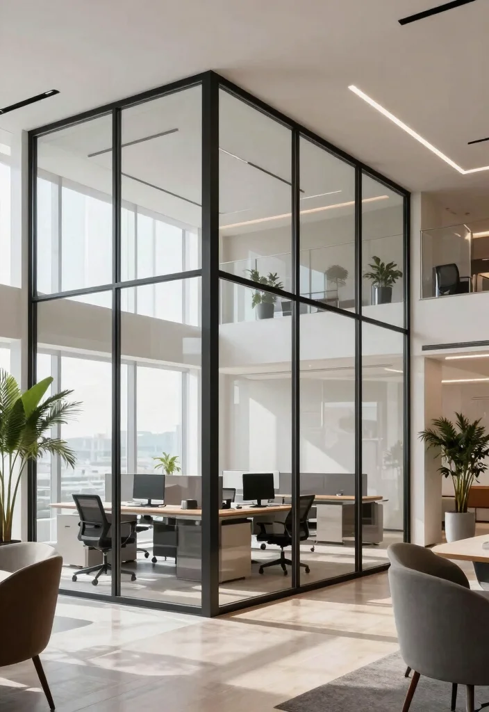 15 Best Textured Wall Design Ideas That'll Leave You Breathless (You Won't Believe #8!) - 11. Glass Wall Panels 1