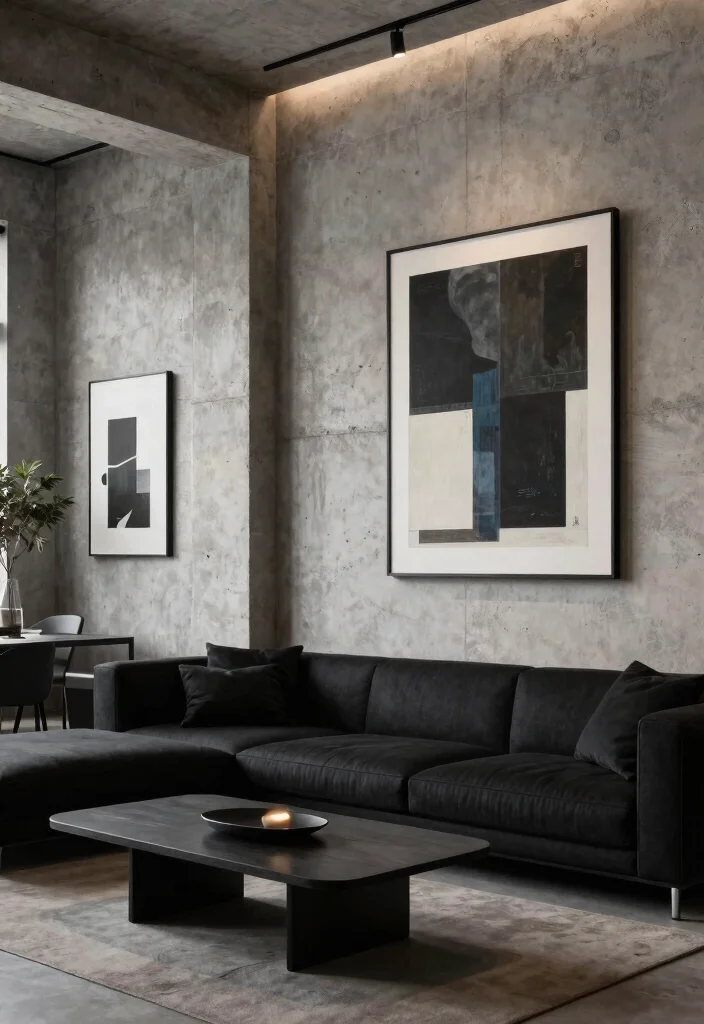 15 Best Textured Wall Design Ideas That'll Leave You Breathless (You Won't Believe #8!) - 7. Concrete Walls 1