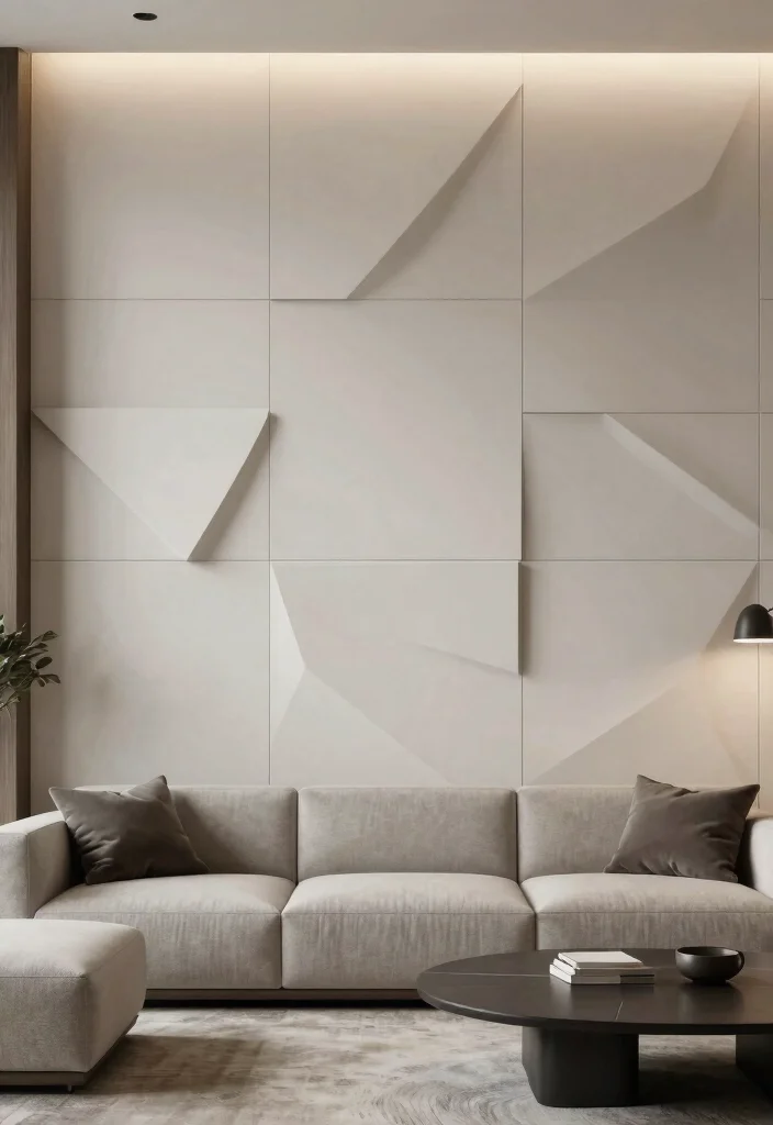 15 Best Textured Wall Design Ideas That'll Leave You Breathless (You Won't Believe #8!) - 8. 3D Wall Panels 1