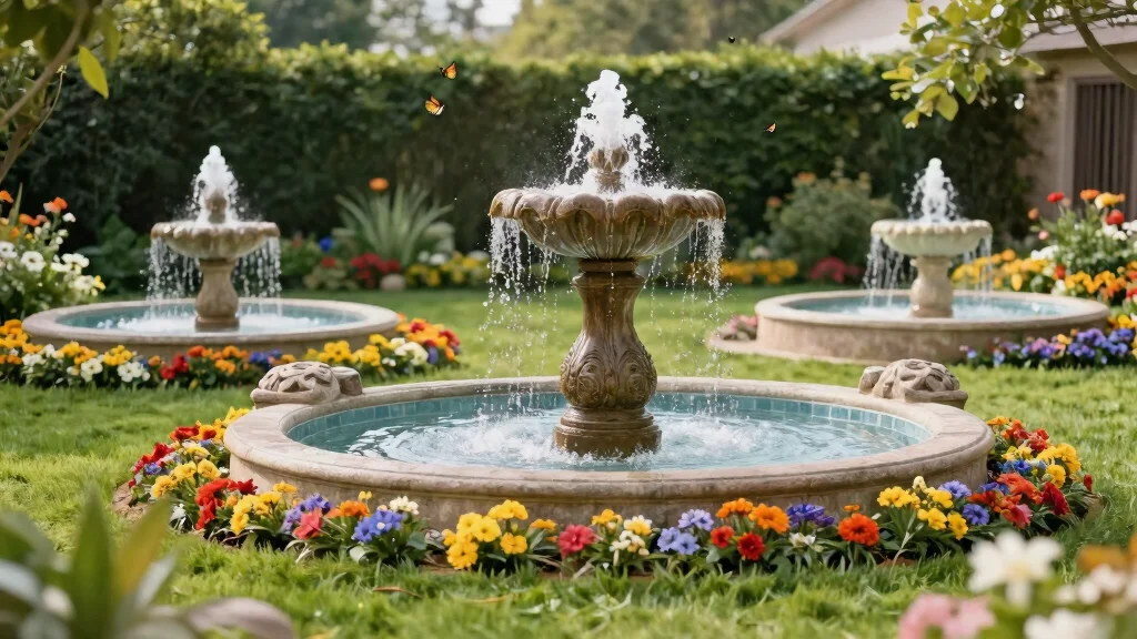 15+ Stunning Front Yard Fountain Ideas to Boost Your Curb Appeal (You Won't Believe #9!)
