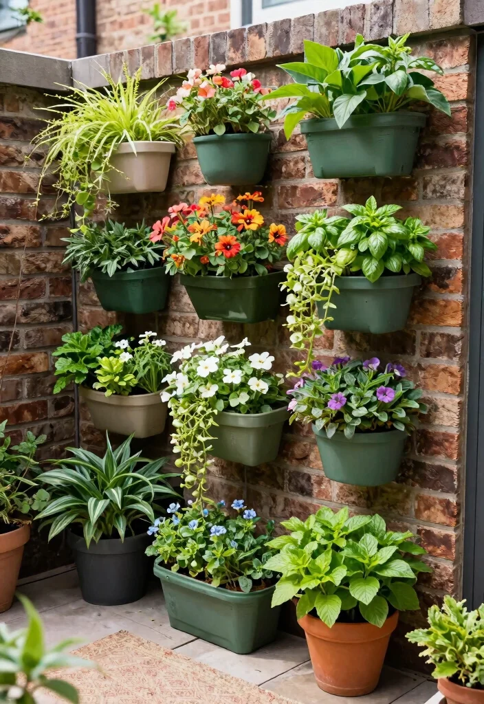 15+ Stylish Apartment Patio Decorating Ideas for Small Spaces That’ll Make You Want to Chill Outside! - 1. Embrace Vertical Gardening 1