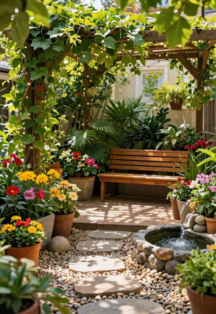 15 Stylish Patio Extension Ideas to Elevate Your Outdoor Living Space - 1. Lush Greenery Retreat 1