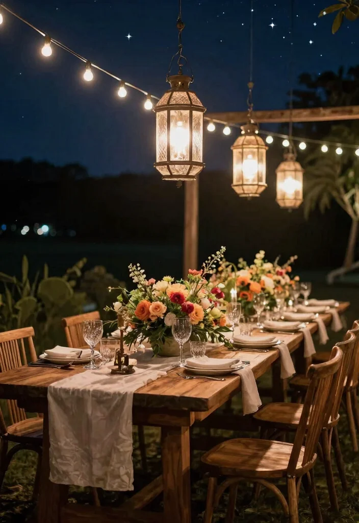 15 Stylish Patio Extension Ideas to Elevate Your Outdoor Living Space - 5. Elegant Dining Under the Stars 1