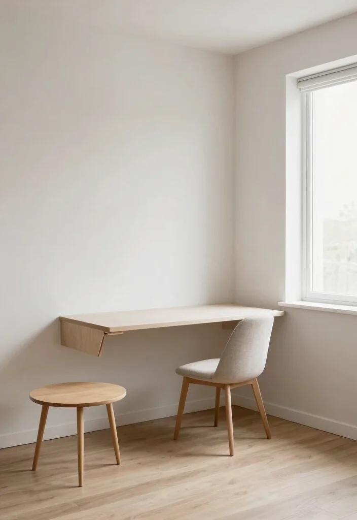 15 Unique Small Minimalist Neutral Living Room Ideas That'll Transform Your Space! - 14. Creative Use of Space 1
