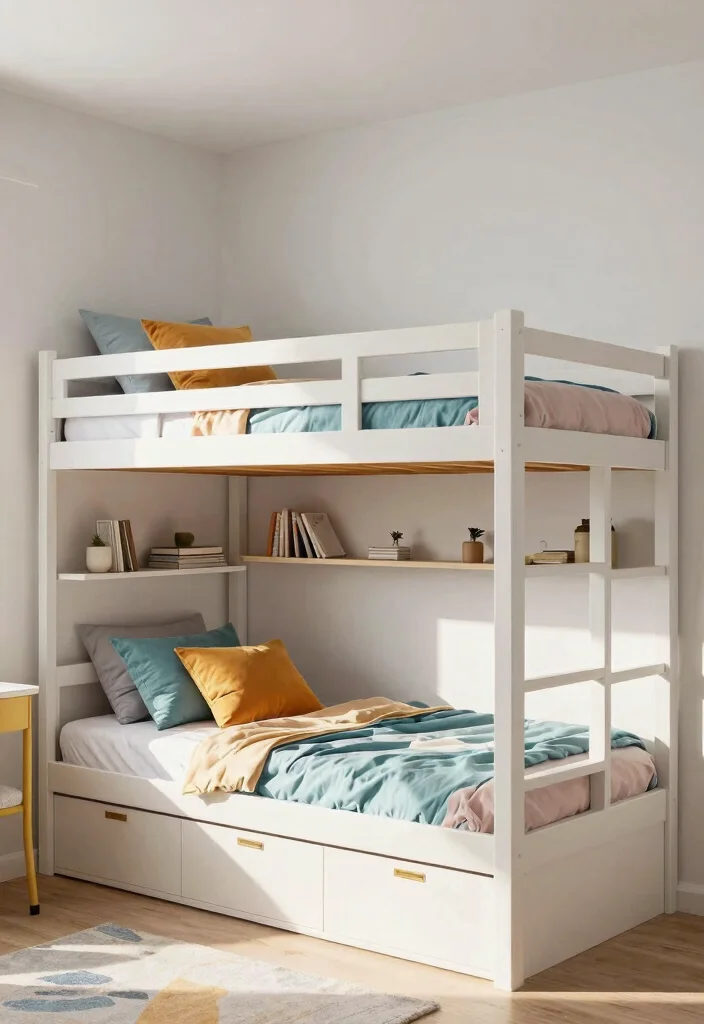 15 Best Apartment-Friendly Storage Beds That Maximize Every Square Inch! 57 15 Apartment-Friendly Storage Beds That Maximize Every Square Inch! - 13. Space-Saving Bunk Beds with Storage 1