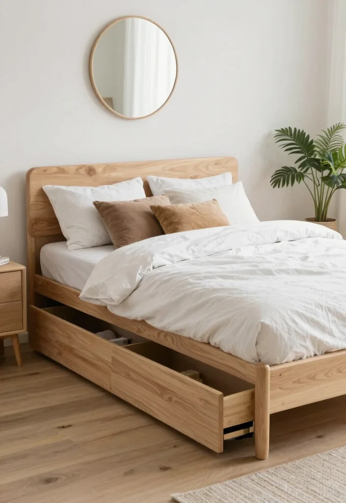 15 Best Apartment-Friendly Storage Beds That Maximize Every Square Inch! 28 15 Apartment-Friendly Storage Beds That Maximize Every Square Inch! - 7. Scandinavian-Inspired Storage Beds 1