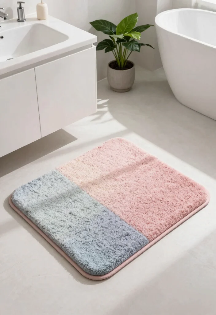 15 Best Bath Mats That Look Expensive But Are Budget-Friendly! 2 15 Best Bath Mats That Look Expensive But Are Budget-Friendly! - 1. Plush Memory Foam Mat 1