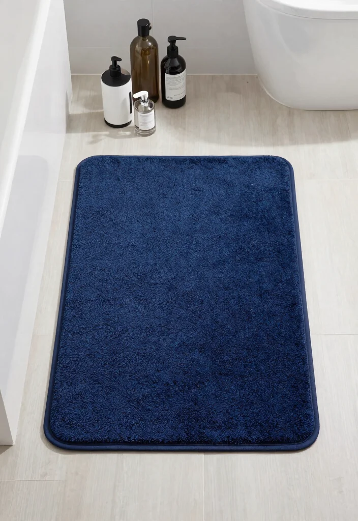 15 Best Bath Mats That Look Expensive But Are Budget-Friendly! 27 15 Best Bath Mats That Look Expensive But Are Budget-Friendly! - 6. Classic Solid Color 1