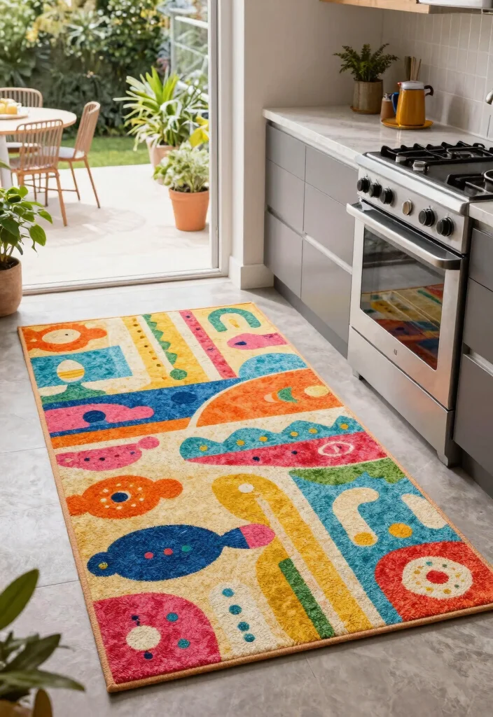 15 Best Kitchen Rugs That Are Both Stylish and Durable (You’ll Love #12!) - 4. Indoor-Outdoor Performance Rug 1