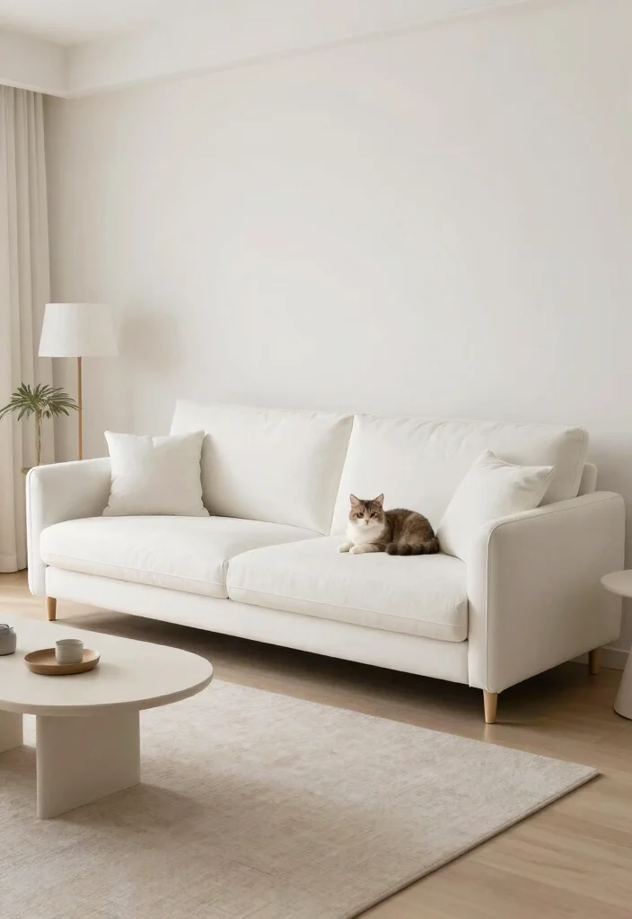 15 Best Pet-Friendly Sofas That'll Survive Any Mess (You Won't Believe #7!) - 9. The Sleek Minimalist Sofa 1