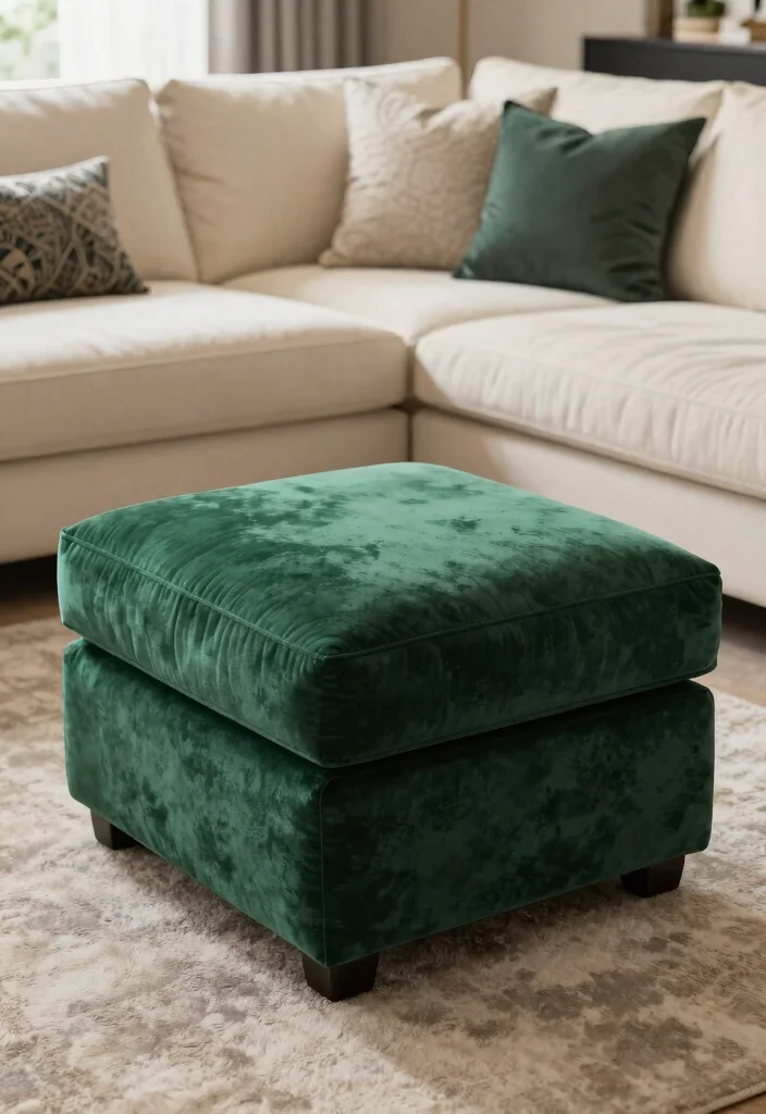 15 Best Storage Ottomans That Interior Designers Swear By - 6. Upholstered Luxury 1